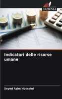 Indicatori delle risorse umane