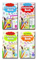 My Creative Colouring Book (Set of 4)