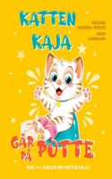 Katten Kaja går på potte