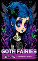 Goth Fairies Coloring Book