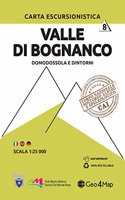 Valle di Bognanco Hiking Map 8: Domodossola e Dintorni