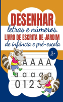 Desenhar Letras E Números Livro de Escrita de Jardim de Infância E Pré-escola