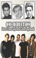 One Direction Dots Lines Spirals Coloring Book