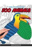 Zoo animals kids Coloring Book