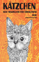Neue Malbücher für Erwachsene - Veröffentlichung 2020 - Tiere - Kätzchen
