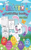Easter Activity Book for Kids Ages 4-8