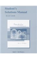 Student Solutions Manual for Precalculus: A Unit Circle Approach