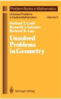 Unsolved Problems in Geometry