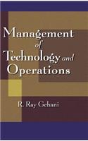 Management of Technology and Operations: (English)