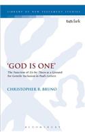 God is One'