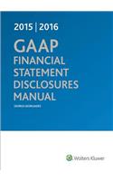 GAAP Financial Statement Disclosures Manual 2015-2016