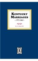 Kentucky Marriages, 1797-1865