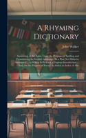 A Rhyming Dictionary