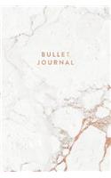 Bullet Journal: (Marble and Gold Bullet Journal)