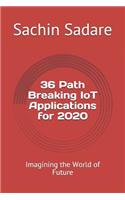 36 Path Breaking IoT Applications for 2020