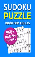 Sudoku Puzzle Book For Adults