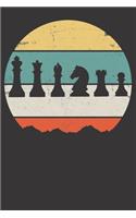 Notebook: Chess Chessmen College Ruled 6x9 120 Pages