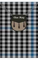 Clan Haig Tartan Journal/Notebook