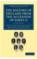 The History of England from the Accession of James II 5 Volume Set
