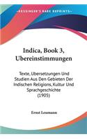 Indica, Book 3, Ubereinstimmungen