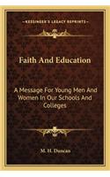 Faith And Education