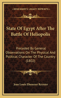 State Of Egypt After The Battle Of Heliopolis