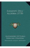 Elementi Dell' Algebra (1778)