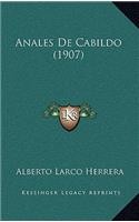 Anales De Cabildo (1907)