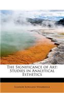 The Significance of Art