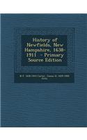 History of Newfields, New Hampshire, 1638-1911
