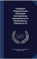 Catalogus Coleopterorum Hucusque Descriptorum Synonymicus Et Systematicus, Volumes 9-10