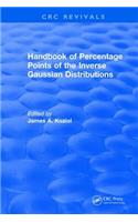 Handbook of Percentage Points of the Inverse Gaussian Distributions