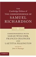 Correspondence with Sarah Wescomb, Frances Grainger and Laetitia Pilkington