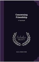 Concerning Friendship