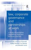 Law, Corporate Governance and Partnerships at Work