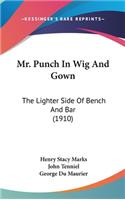 Mr. Punch In Wig And Gown