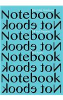 Dot Grid Notebook 1/8 Inch Squares 160 pages: Notebook Not Ebook with turquoise cover, 7"x10" 1/8 inch dot grid graph paper, perfect bound, ideal for structuring sketches