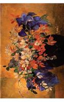 "Vase of Flowers" by Paul Gauguin - 1886: Journal (Blank / Lined)(Art of Life Journals)