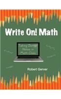 Write On! Math