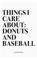 Things I Care About