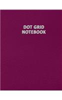 Dot Grid Notebook: Large 8.5x11 Inch 110 Dotted Pages Minimal Design Dotted Notebooks with Grid Line, Pretty Dot Paper Notebook Journal for Writing Notes & Thoughts, C