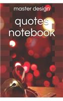 quotes notebook