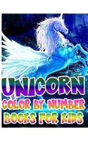 Unicorn Color By Number Books For Kids