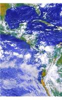 Earth View Continents Oceans Space Theme Science 2020 Daily Planner 388 Pages