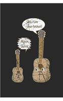 Guitar Father Notebook: Diary Journal, Sketchbook 6x9 inches with 120 Blank Pages For Drawing, Notes, Sketches