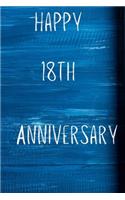 Happy 18th Anniversary