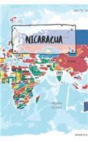 Nicaragua: Ruled Travel Diary Notebook or Journey Journal - Lined Trip Pocketbook for Men and Women with Lines
