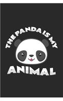 The panda is my animal