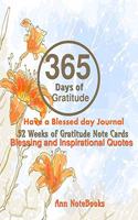 365 Days of Gratitude Have a Blessed Day Journal