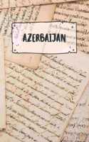 Azerbaijan: Ruled Travel Diary Notebook or Journey Journal - Lined Trip Pocketbook for Men and Women with Lines